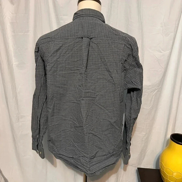 EUC Men’s Columbia Long Sleeve Button Down. Blue/grey Size Large. Chest Pocket - Picture 4 of 6